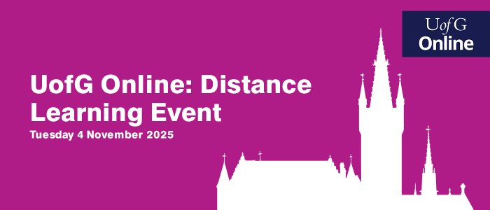 Image for UofG Online: Distance Learning Event