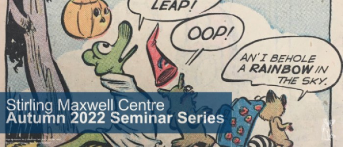 Image for Stirling Maxwell Centre Autumn 2022 Seminar Series