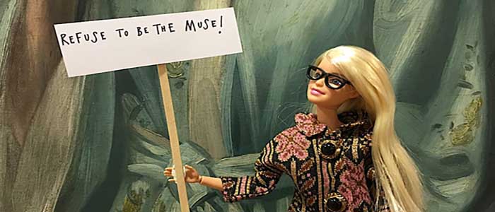 Image for Making Good Trouble: Art Activist Barbie at The Hunterian