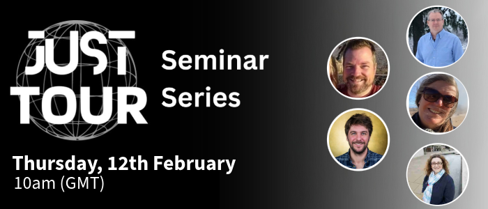 Image for JUST Tour Seminar Series: Tourism Justice through Community Led-Tourism