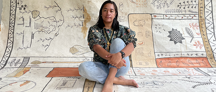 Image for Barkcloth Making from Niue